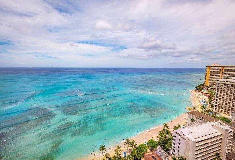 اتاق استاندارد با 2 تخت دوبل, Hyatt Regency Waikiki Beach Resort & Spa