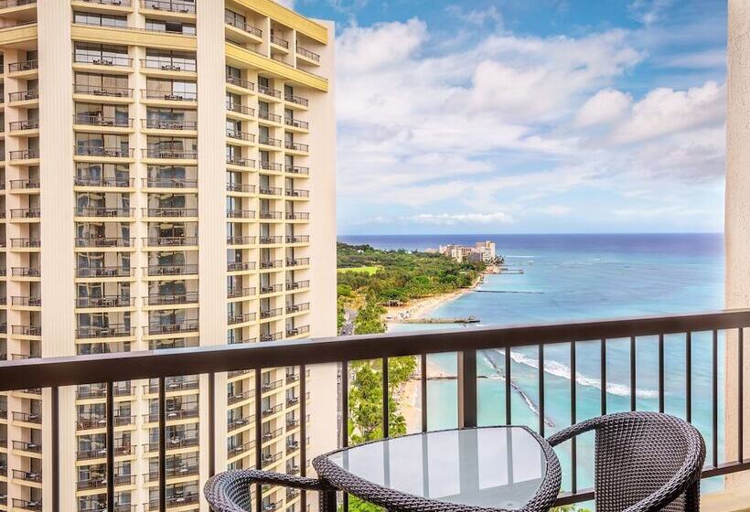 اتاق استاندارد با 2 تخت دوبل, Hyatt Regency Waikiki Beach Resort & Spa