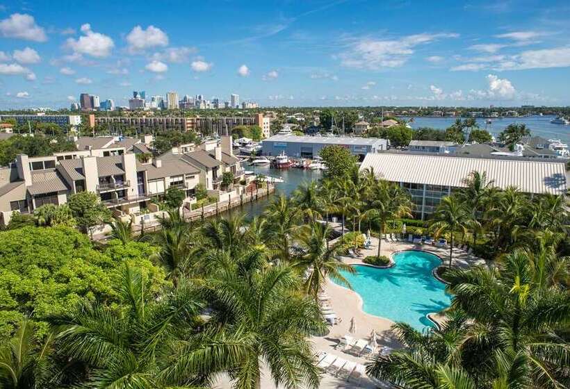 キングサイズベッドのスタンダードルーム, Hilton Fort Lauderdale Marina