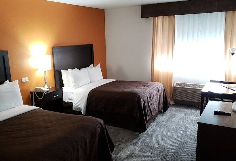 ２ダブルベッドのスタンダードルーム, Clarion Inn Near Mcallen Airport