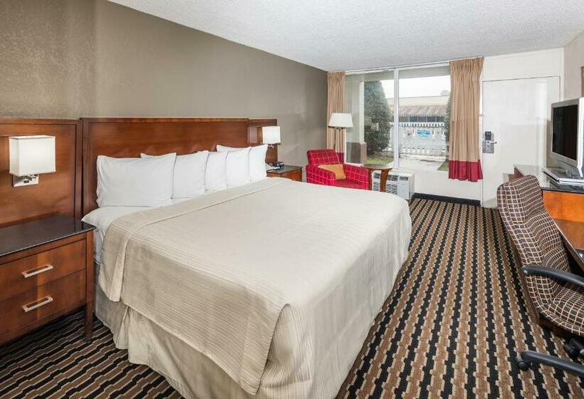 스탠다드 룸 킹사이즈 침대, Red Roof Inn Charlotte   Airport