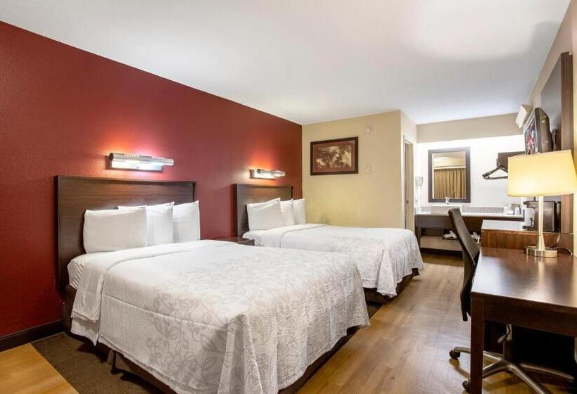 Номер Стандарт 2 Двуспальные Кровати, Red Roof Inn Plus+ Chicago   Willowbrook