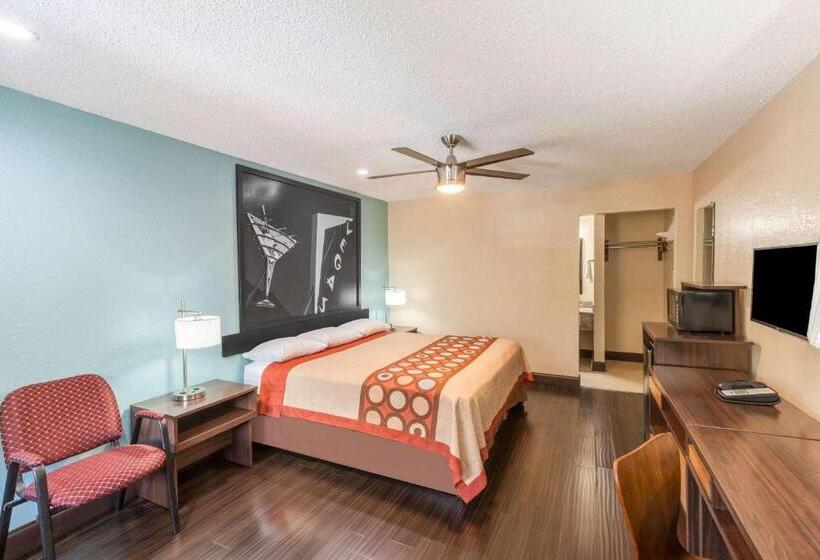 스탠다드 룸 킹사이즈 침대, Super 8 By Wyndham Austin University/downtown Area