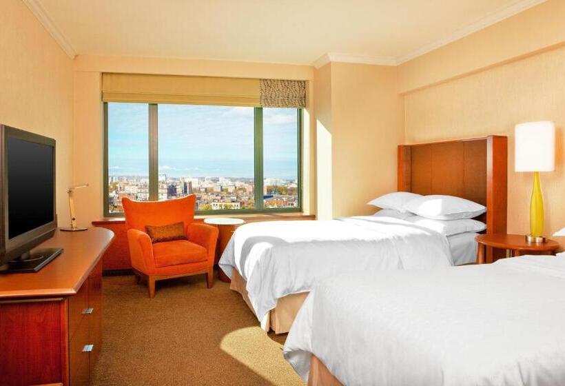 스탠다드 룸 더블 침대 2개, Sheraton Boston