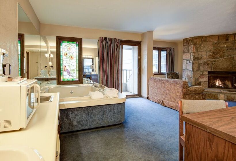 Suite z Hydromasażem, Sidney James Mountain Lodge