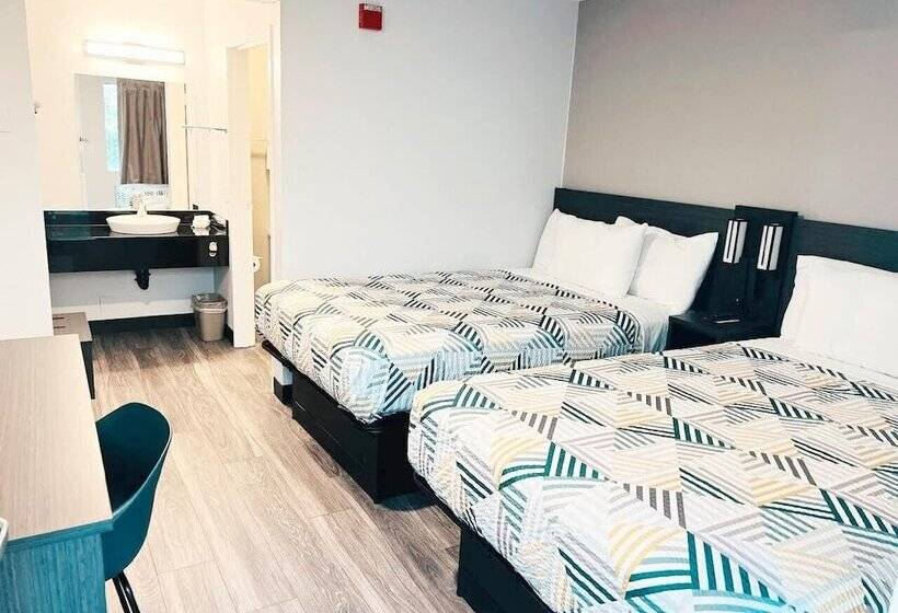 Номер Стандарт 2 Двуспальные Кровати, Motel 6marina, Ca  Monterey