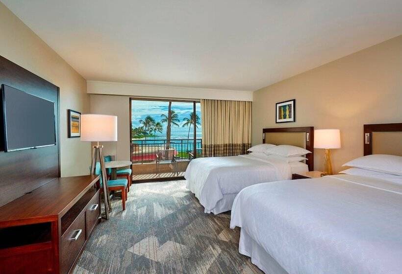 Номер Deluxe Вид на Море, Sheraton Kauai Resort