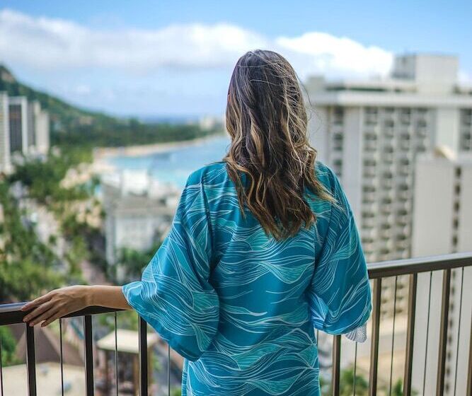 스탠다드 룸 더블 침대 2개, Outrigger Waikiki Beachcomber