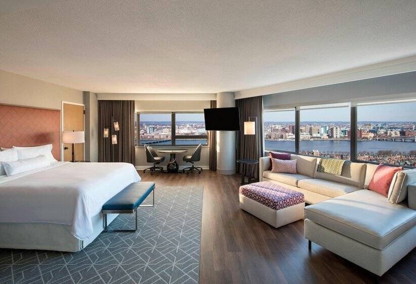 带双人床的标准工作室, The Westin Copley Place, Boston
