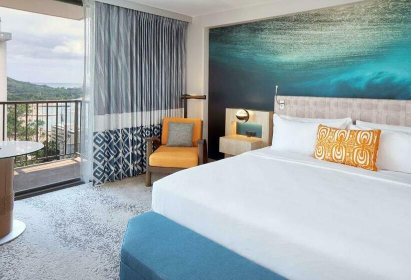 스탠다드 룸 킹사이즈 침대, Outrigger Waikiki Beachcomber