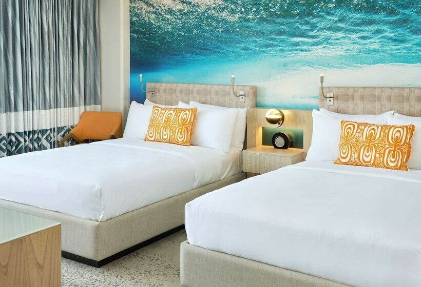 스탠다드 룸 더블 침대 2개, Outrigger Waikiki Beachcomber