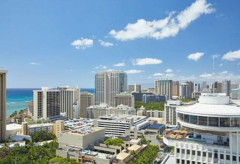 스탠다드 룸 더블 침대 2개, Outrigger Waikiki Beachcomber