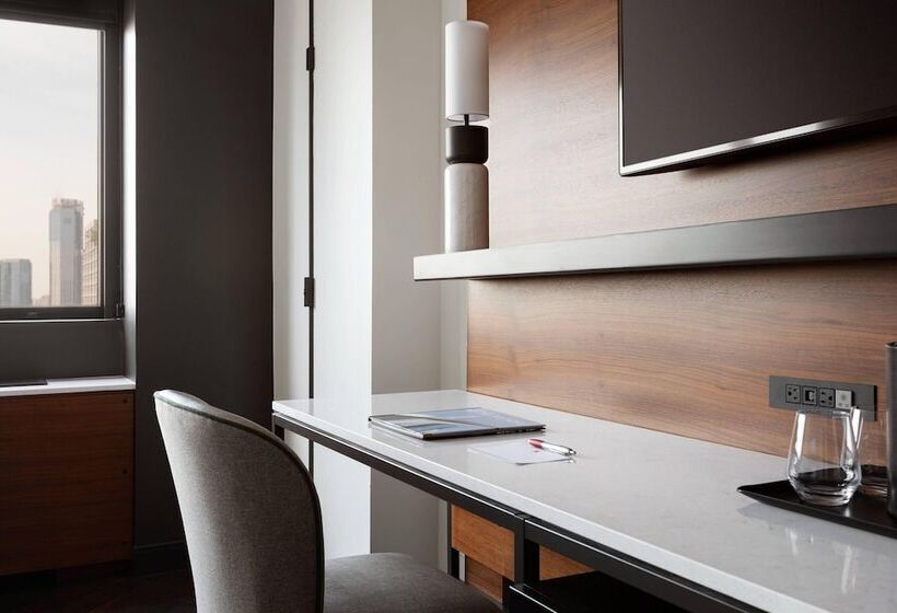 디럭스 전망 룸, New York Marriott Downtown
