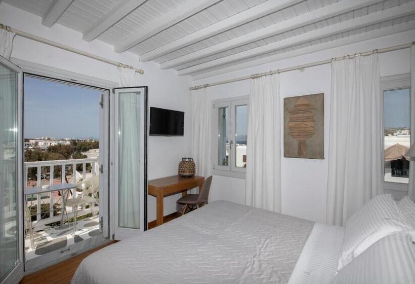 Номер Стандарт Вид на Море, Elena Hotel Mykonos