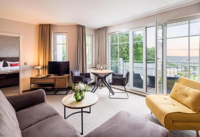 Апартаменты 1 Спальня Вид на Море, Residenz Waldkrone Kühlungsborn