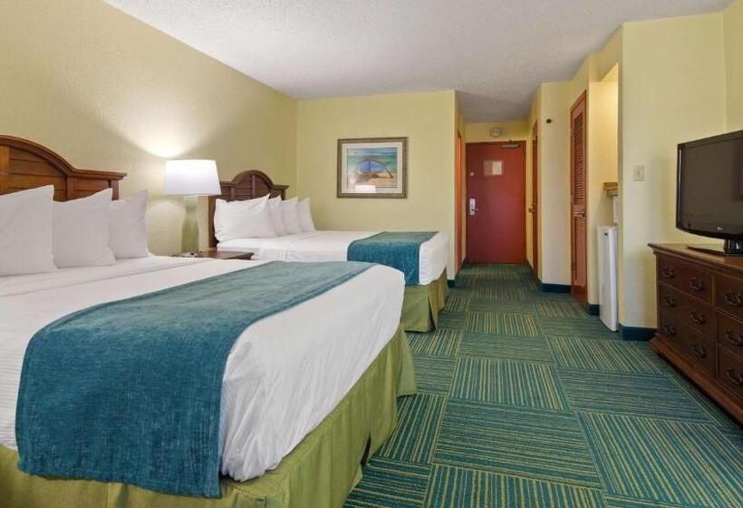 장애인을 위한 퀸사이즈 스탠다드 룸, Best Western Aku Tiki Inn