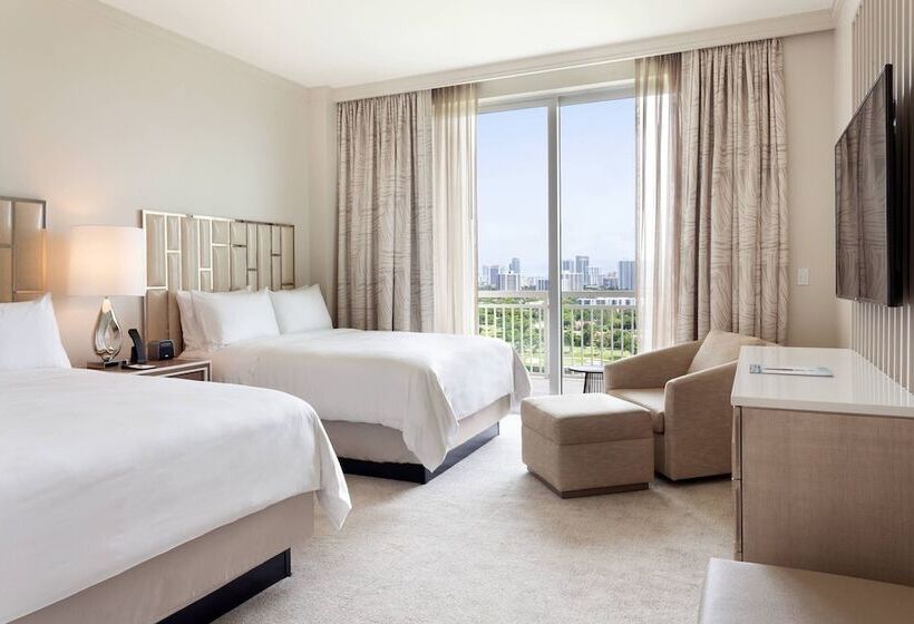 带两个卧室的顶楼公寓, Jw Marriott Miami Turnberry Resort & Spa