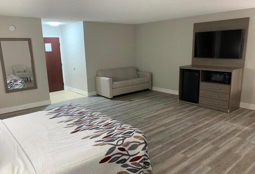 스위트 킹사이즈 침대, Red Roof Inn & Suites Vineland Buena