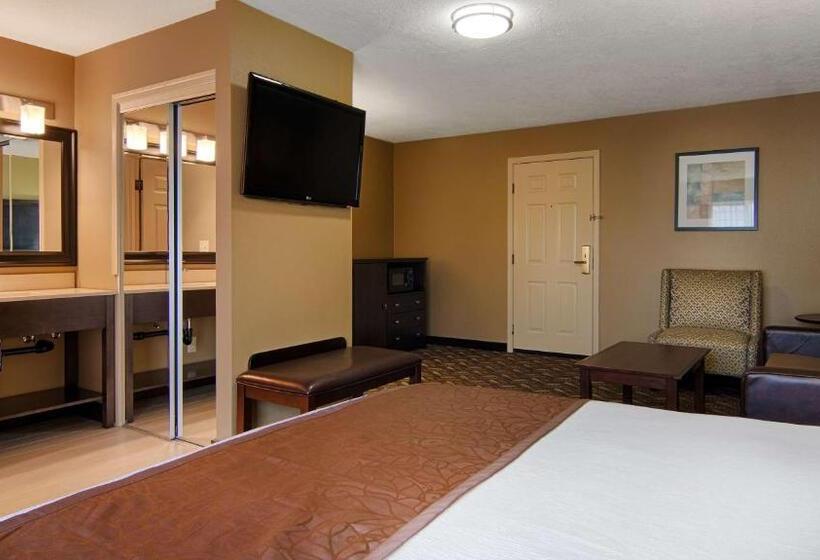 带大床的套房, Best Western Plus Grand Manor Inn