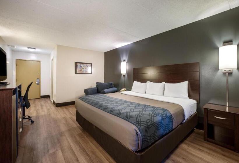 キングサイズベッドのスタンダードルーム, Econo Lodge Darien Lakes