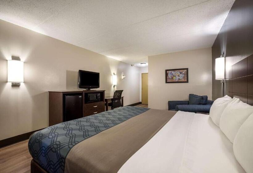 キングサイズベッドのスタンダードルーム, Econo Lodge Darien Lakes