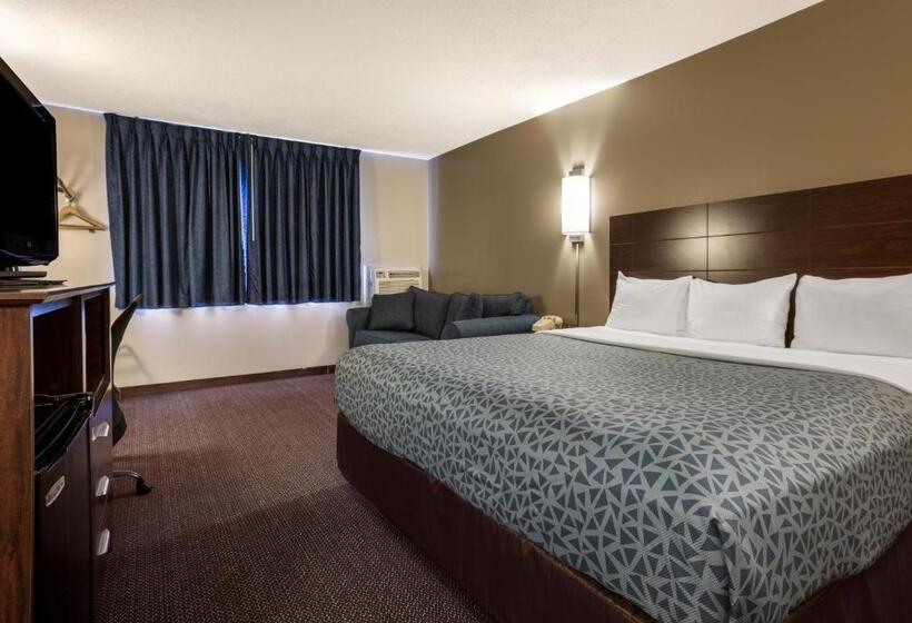 キングサイズベッドのスタンダードルーム, Econo Lodge Darien Lakes