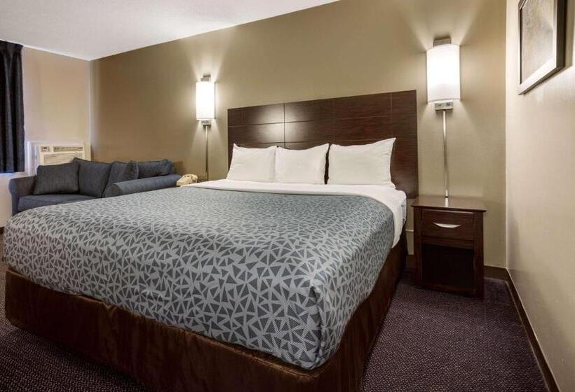 キングサイズベッドのスタンダードルーム, Econo Lodge Darien Lakes