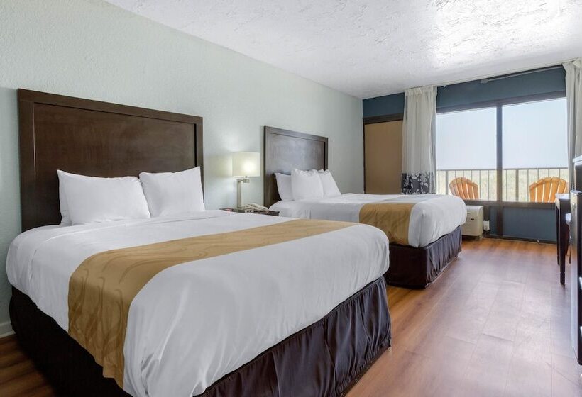 Номер Стандарт 2 Двуспальные Кровати, Quality Inn Carolina Oceanfront
