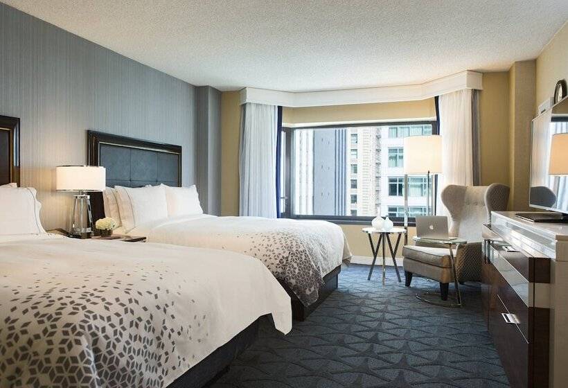 Standard Szoba 2 Franciaággyal, Renaissance Chicago Downtown