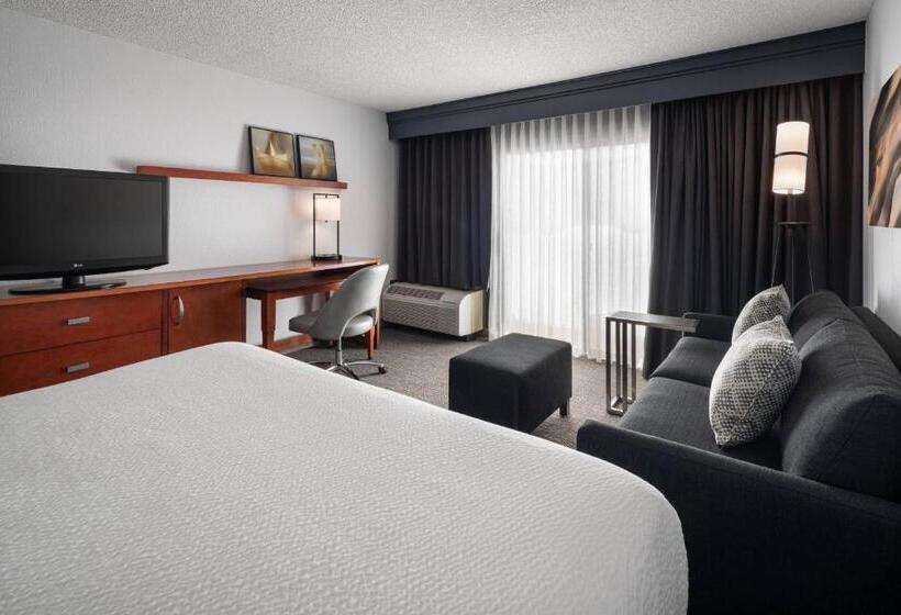장애인을 위한 킹사이즈 침대 스탠다드 룸, Courtyard By Marriott Pleasanton