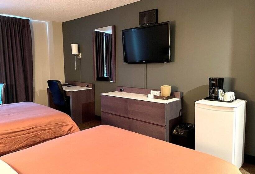 Номер Стандарт 2 Двуспальные Кровати, Auberge De La Gare