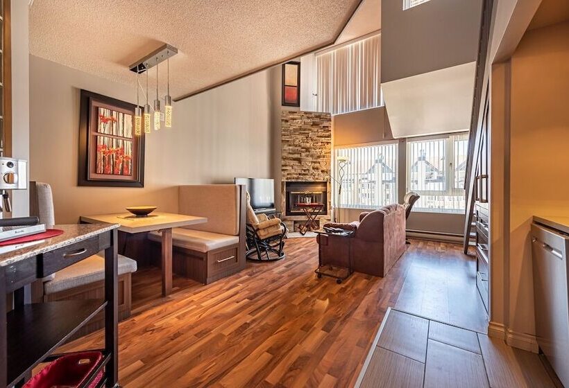 １ベッドルームのスーペリアアパートメント, Hebergement Montsteanne Condos