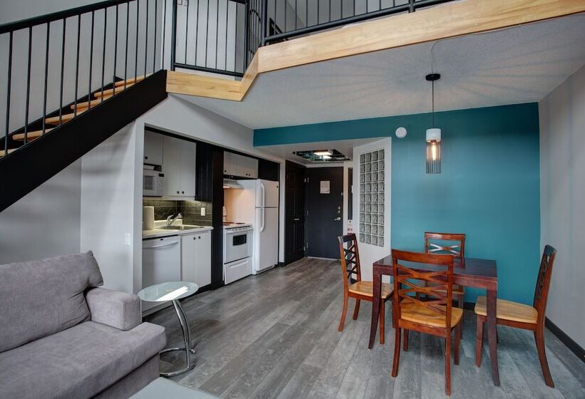 １ベッドルームのスーペリアアパートメント, Hebergement Montsteanne Condos
