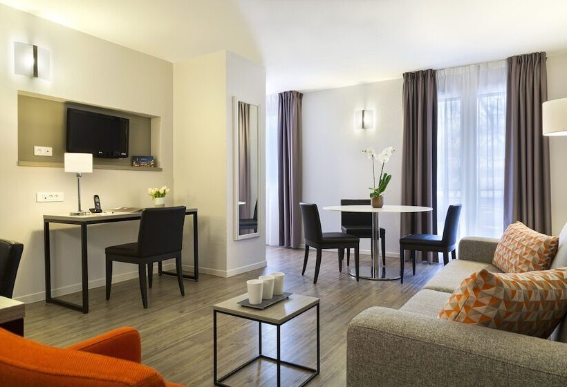 침실 1개 디럭스 아파트, Citadines Antigone Montpellier