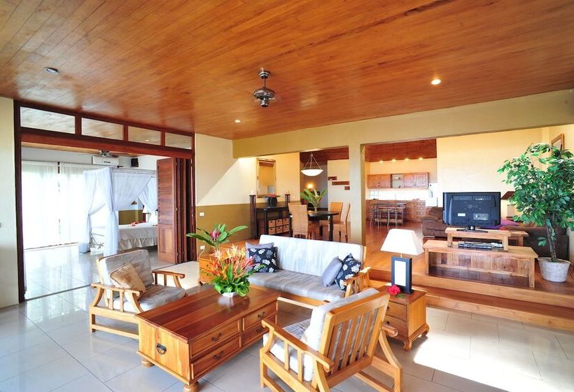 וילת חדר שינה 1 עם נוף לים, Hideaway Island Resort