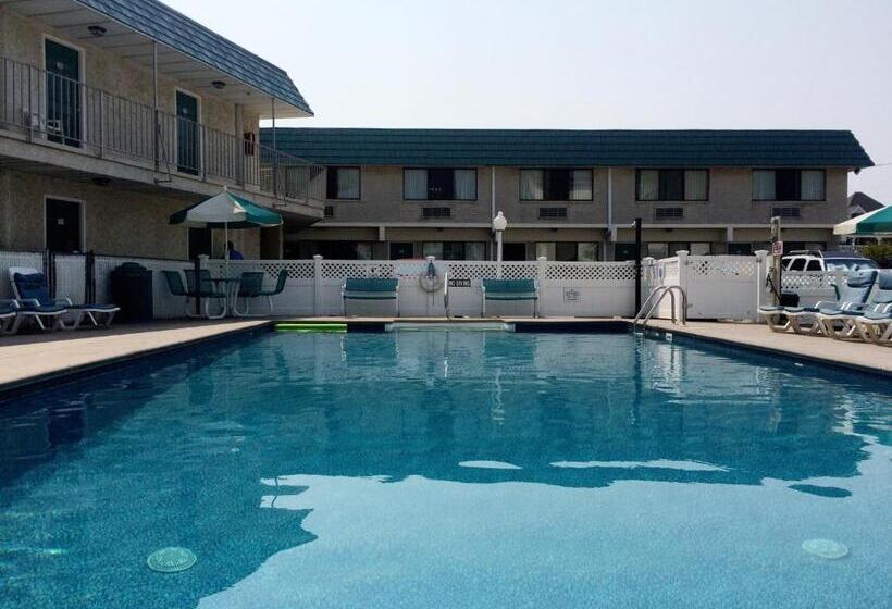 스탠다드 룸 더블 침대 2개, Sand Pebble Motor Lodge
