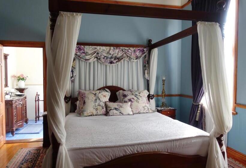 キングサイズベッドのデラックスルーム, Kurrara Historic Guest House