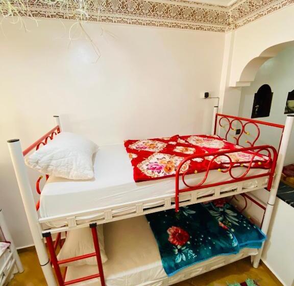 共用房间的床, Azoul Surf Hostel Taghazout