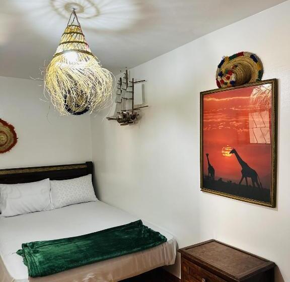 غرفة قياسية مع حمام خارجي, Azoul Surf Hostel Taghazout