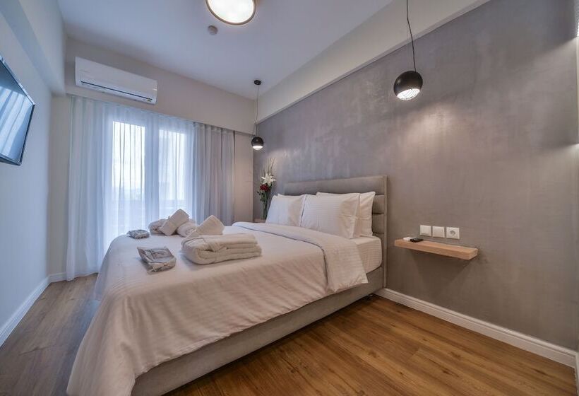 침실 2개 아파트, A.p. Acropolis View Apartments