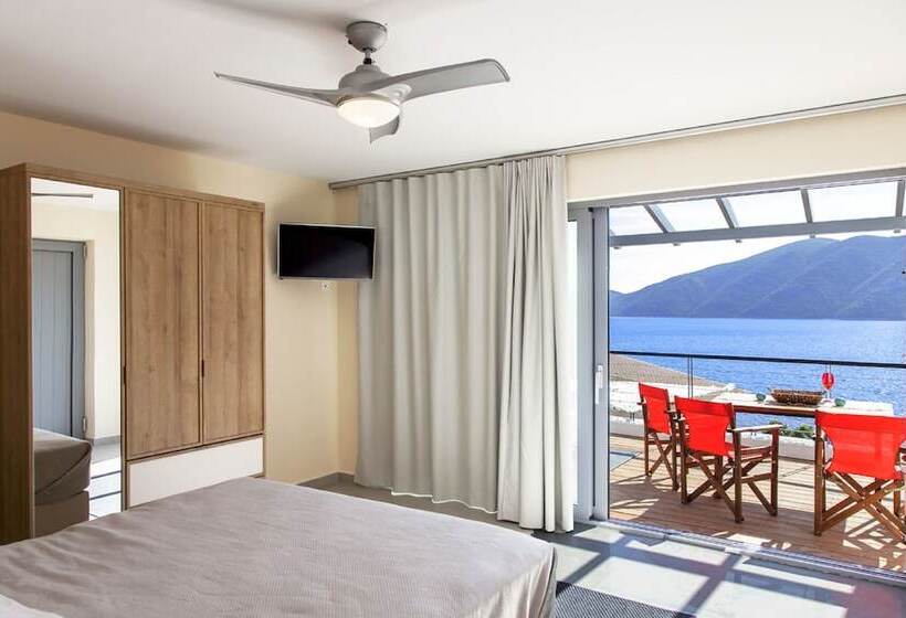 جناح ديلوكس مطل على البحر, Sappho Boutique Suites