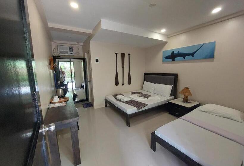 اتاق لوکس با چشم‌انداز باغ, Avila S Horizon Dive Resort Malapascua