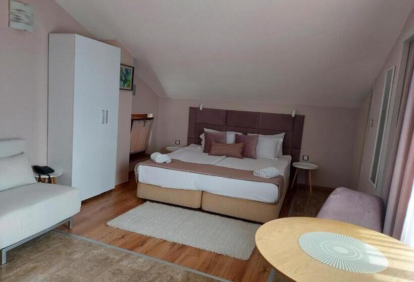 Quarto Standard Teto Inclinado, Family Hotel Saint Nikola