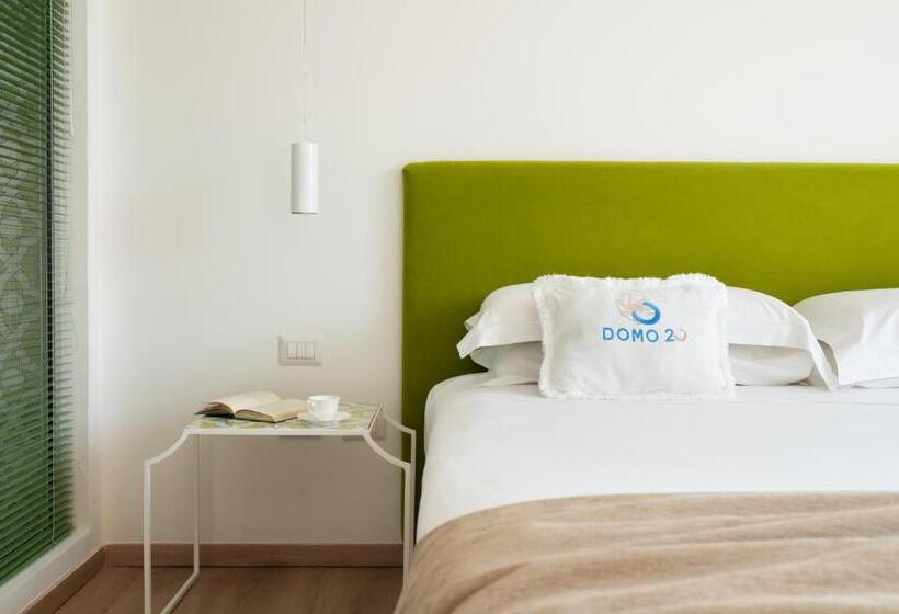 غرفة سوبيريور مطلّة علي الحديقة, Domo 20 Hotel & Rooftop