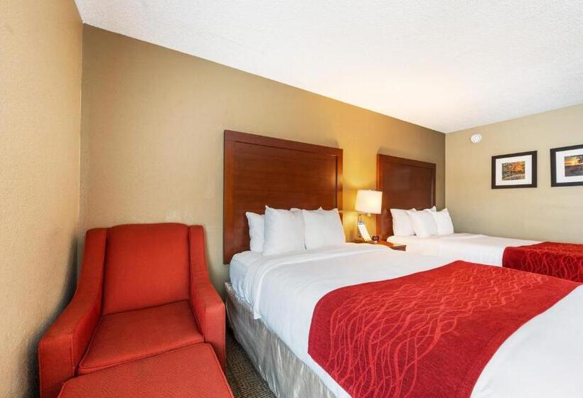 Quarto Estandar 2 Camas Casal, Comfort Inn Mayfield Heights Cleveland East