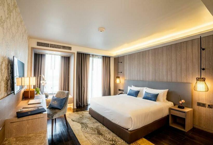 Люкс с гидромассажем, Divalux Resort & Spa Bangkok, Suvarnabhumi Airport Free Shuttle