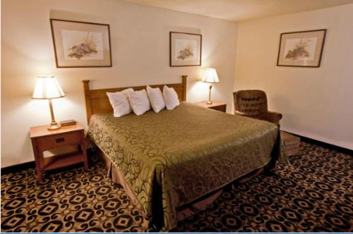 스탠다드 룸 킹사이즈 침대, Americas Best Value Inn Roosevelt/ballard
