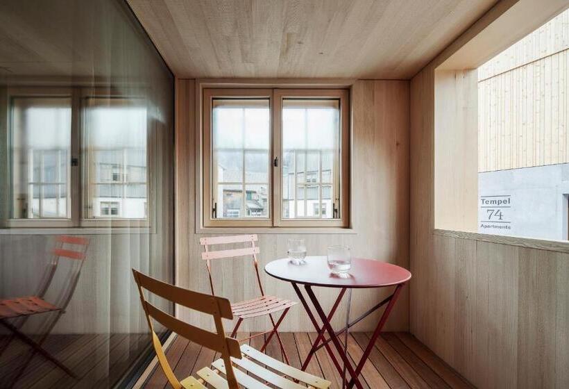 Апартаменты 1 Спальня с Балконом, Tempel 74 Apartments