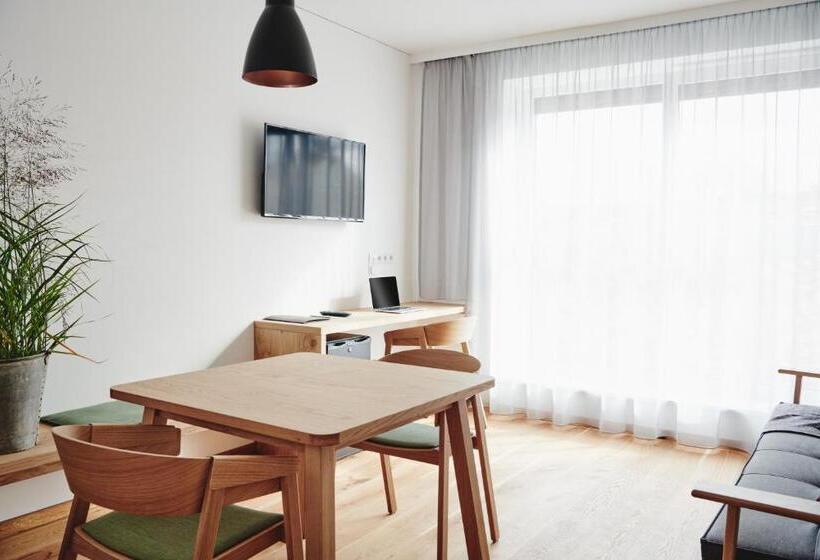 Апартаменты 1 Спальня, Quartier Am Bauernstadl