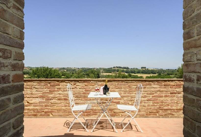 Люкс Вид на Бассейн, Agriturismo Merigge Wellness & Spa Montepulciano